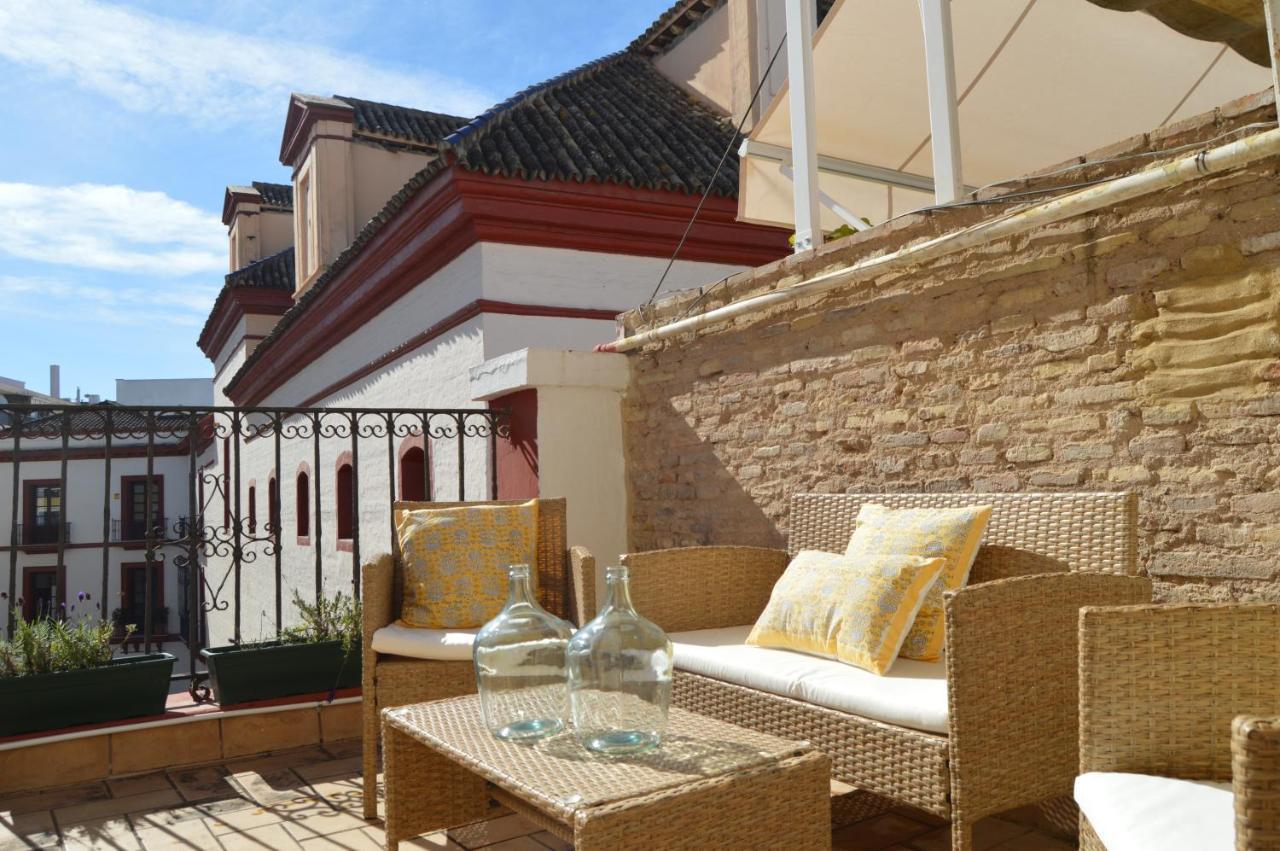 Isg Apartments Precioso Atico Con Terraza Privada En El Centro Sevilla Exterior foto