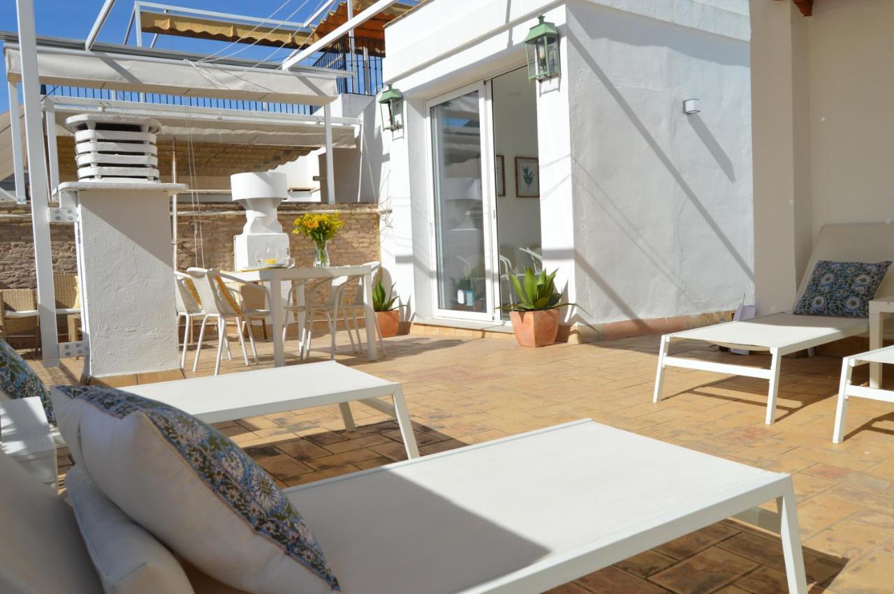 Isg Apartments Precioso Atico Con Terraza Privada En El Centro Sevilla Exterior foto