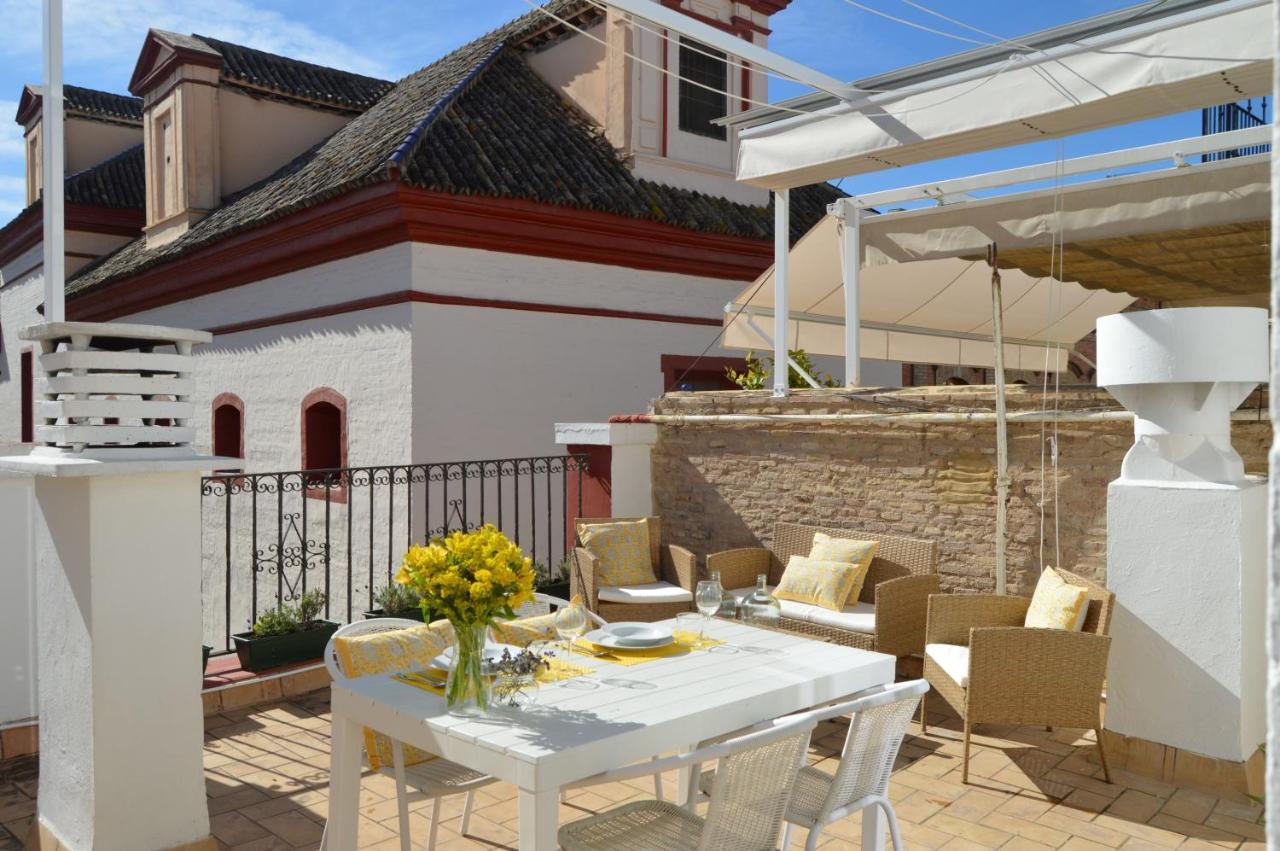 Isg Apartments Precioso Atico Con Terraza Privada En El Centro Sevilla Exterior foto
