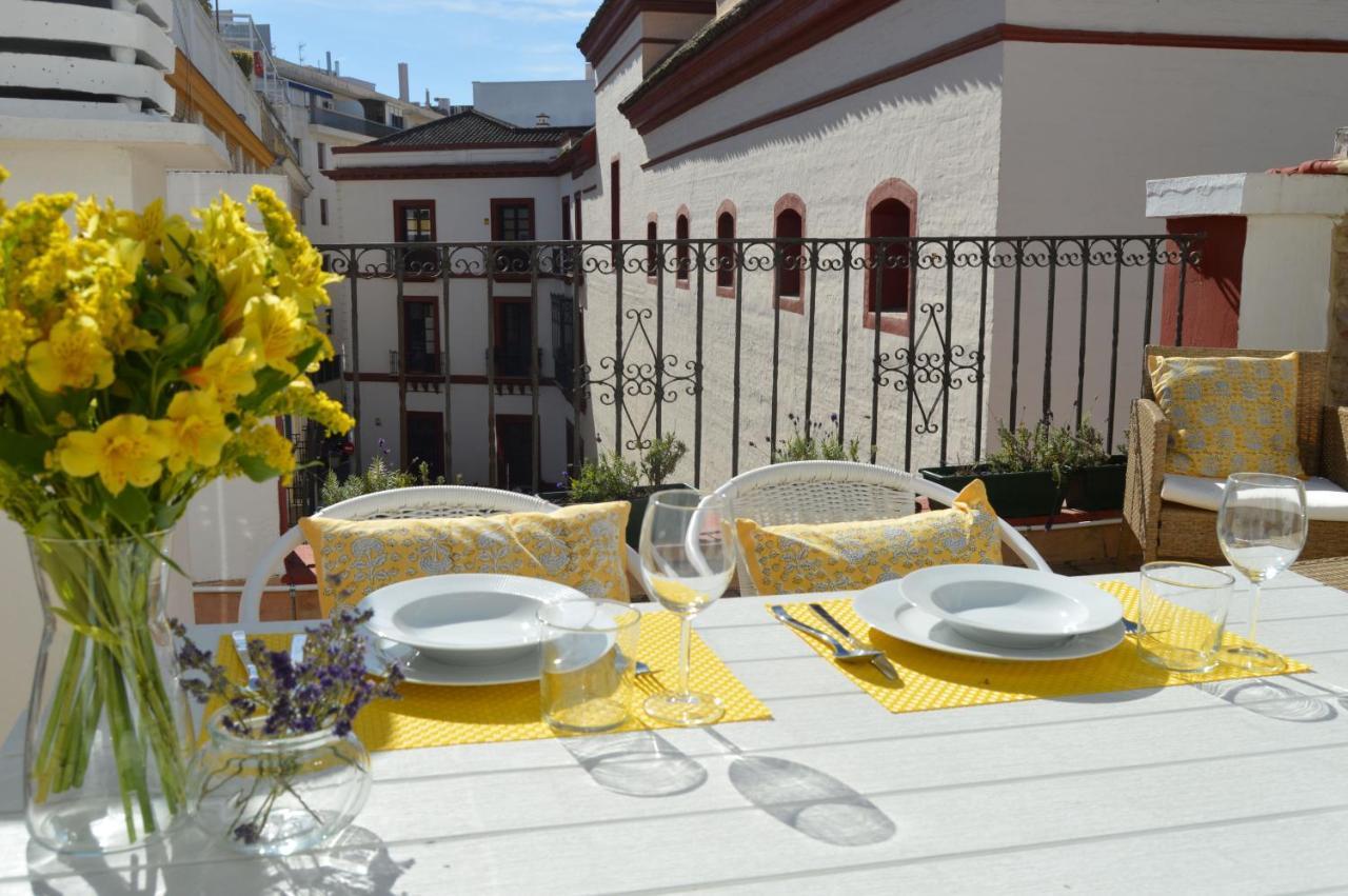 Isg Apartments Precioso Atico Con Terraza Privada En El Centro Sevilla Exterior foto